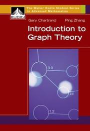 Cover of: Introduction to Graph Theory by Gary Chartrand, Zhang, Ping