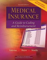 Cover of: Medical Insurance by Joanne Valerius, Cynthia Newby, Nenna L Bayes
