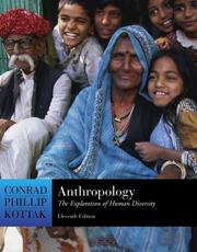 Cover of: Anthropology by Conrad Phillip Kottak