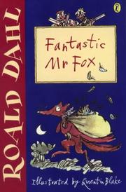 Cover of: Fantastic Mr. Fox by Roald Dahl