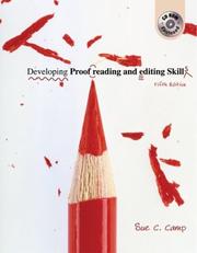 Developing Proofreading and Editing Skills w/ Student CD-ROM Package by Sue C. Camp
