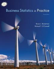 Cover of: Business statistics in practice