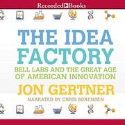 Cover of: The Idea Factory by Jon Gertner