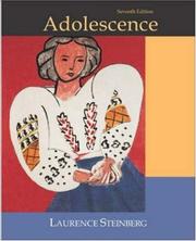 Cover of: Adolescence with PowerWeb by Laurence Steinberg, Laurence Steinberg