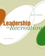Cover of: Leadership in Recreation with PowerWeb Bind-in Card