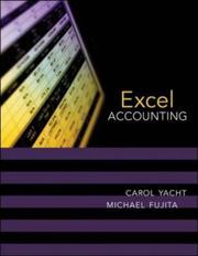 Cover of: Excel Accounting by Carol Yacht, Michael Fujita