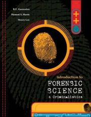 Cover of: Introduction to Forensic Science and Criminalistics