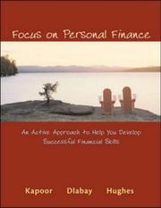 Cover of: Focus on personal finance by Jack R. Kapoor