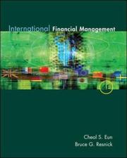 Cover of: International financial management by Cheol S. Eun