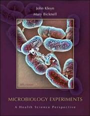 Cover of: Microbiology Experiments: A Health Science Perspective