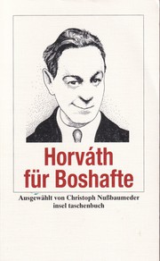 Cover of: Horváth für Boshafte