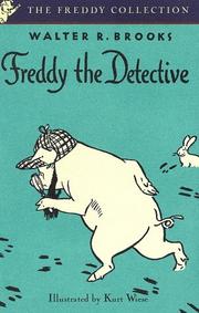Cover of: Freddy the detective by Walter R. Brooks