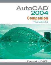 Cover of: MP AutoCAD 2004 Companion : Essentials of AutoCAD Plus Solid Modeling