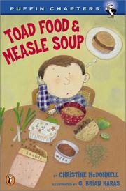 Cover of: Toad Food and Measle Soup
