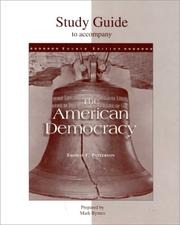 Cover of: Study Guide to Accompany the American Democracy by Thomas E. Patterson