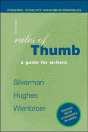 Cover of: Rules of Thumb text with Catalyst access card