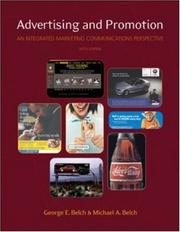 Cover of: Advertising & Promotion w/ AdSim CD-ROM (McGraw-Hill/Irwin Series in Marketing) by George E. Belch, Michael A Belch
