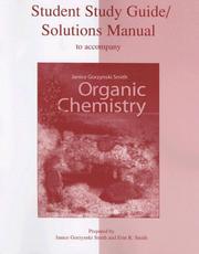 Cover of: Study Guide/Solutions Manual to accompany Organic Chemistry