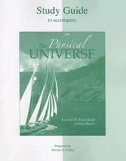 Cover of Study Study Guide to accompany The Physical Universe by Konrad Bates Krauskopf