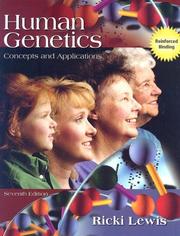 Cover of: Human Genetics by Ricki Lewis