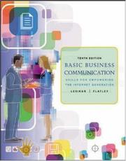 Cover of: Basic Business Communication by Raymond V. Lesikar, Marie E. Flatley