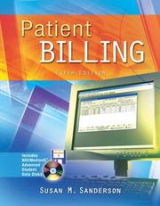 Cover of: Patient Billing with Student CD-ROM & Floppy Disk by Susan M. Sanderson, Susan M. Sanderson