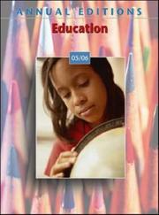 Cover of: Annual Editions: Education 05/06