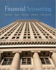 Cover of: Financial Accounting by Jan R. Williams, Susan F. Haka, Mark S. Bettner, Joseph V. Carcello