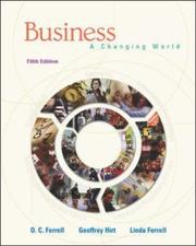 Cover of: Business: A Changing World (Book & CD-ROM)