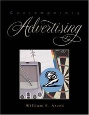 Cover of: Contemporary Advertising by William F. Arens, Michael F. Weigold, Christian Arens, Bovee, William F. Arens