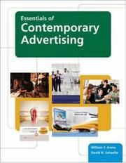 Essentials of contemporary advertising by William F. Arens