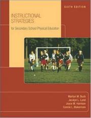 Cover of: Instructional Strategies For Secondary School Physical Education with NASPE | Marilyn M. Buck