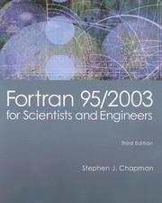 Fortran 95/2003 for scientists and engineers by Stephen J Chapman