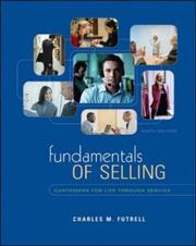 Cover of: Fundamentals of Selling: Customers For Life Through Service w/ ACT CD-ROM (Fundamentals of Selling)