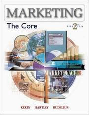 Cover of: Marketing by Roger A. Kerin, Steven W. Hartley, William Rudelius