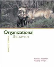 Cover of: Organizational Behavior with Online Learning Center Premium Content Card | Robert Kreitner