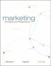 Cover of: Marketing by William O. Bearden, Thomas N. Ingram, Raymond W LaForge