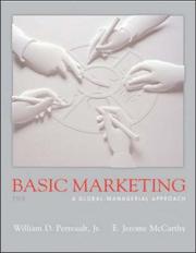 Cover of: Basic Marketing W/Applications in Basic Marketing: Global-Managerial Approach