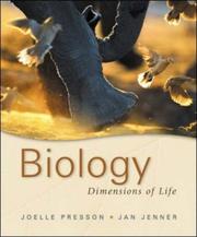 Cover of: Biology: Dimensions of Life
