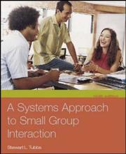 Cover of: A Systems Approach to Small Group Interaction with Student CD-ROM and PowerWeb