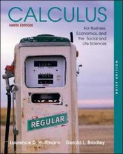 Cover of: Calculus for Business, Economics, and the Social and Life Sciences, Brief Edition
