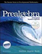 Cover of: Prealgebra (Streeter Series in Mathematics)