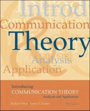 Cover of: Introducing Communication Theory by Richard L. West, Lynn H. Turner