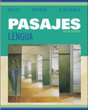 Cover of: Pasajes | Mary Lee Bretz