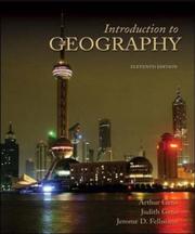 Cover of: Introduction to Geography by Arthur Getis, Judith Getis, Victoria Getis, Jerome D Fellmann, Arthur Getis, Judith Getis, Victoria Getis, Jerome D Fellmann