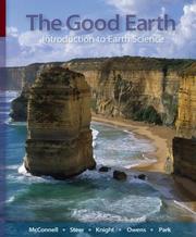 Front cover of The Good Earth by David A McConnell