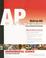 Cover of: AP Achiever (Advanced Placement* Exam Preparation Guide) for AP Environmental Science (College Test Prep)