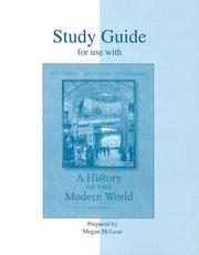 Cover of: Study Guide t/a History of the Modern World by Lloyd Kramer, Lloyd Kramer