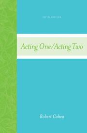 Cover of: Acting One/Acting Two