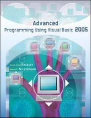 Cover of: Advanced Programming Using Visual Basic 2005 w/ 180-day software and Student CD ROM